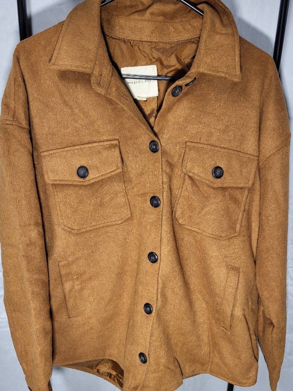 Thread & Supply Brown Jacket Size M